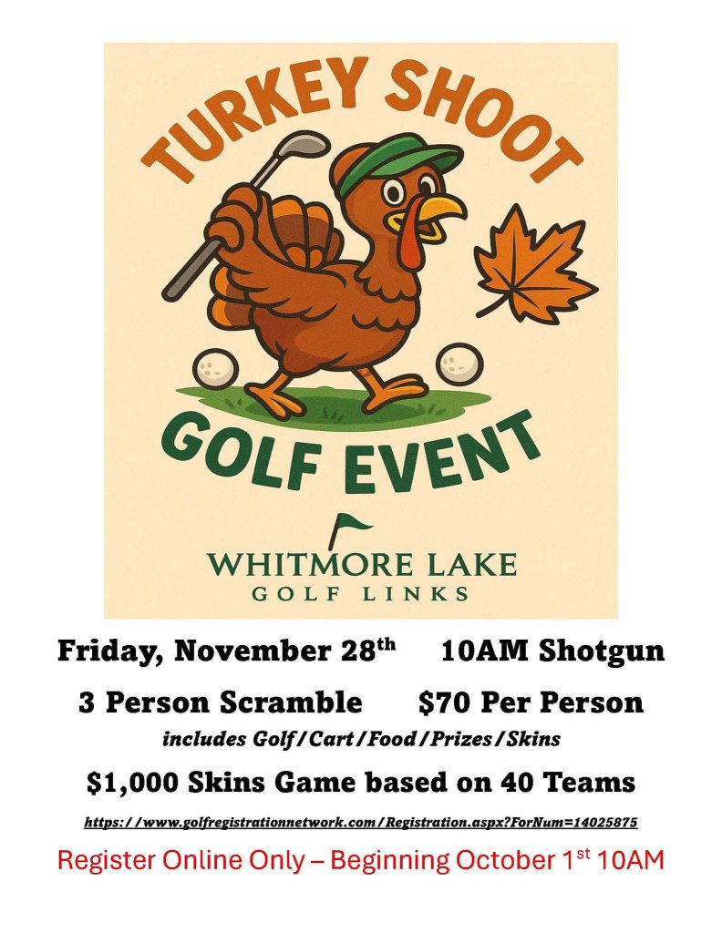 Turkey Shoot. Register Online